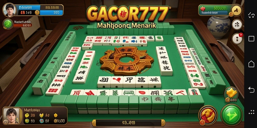 Tampilan gameplay menantang dan menarik di GACOR777.