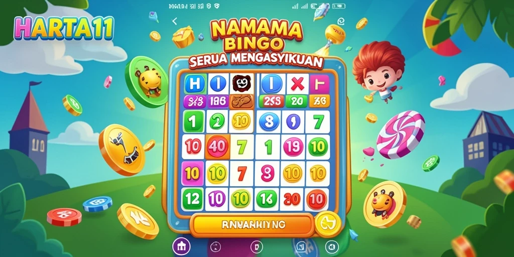 Tampilan gameplay menarik di HARTA11 dengan suasana Bingo yang seru.