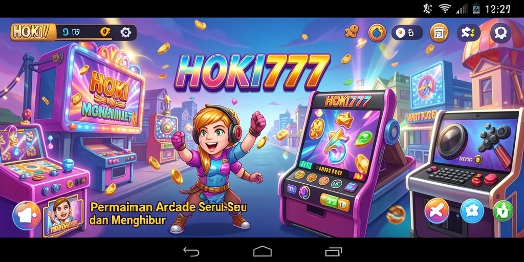 Screenshot gameplay HOKI777 menampilkan aksi penuh warna dan keseruan.