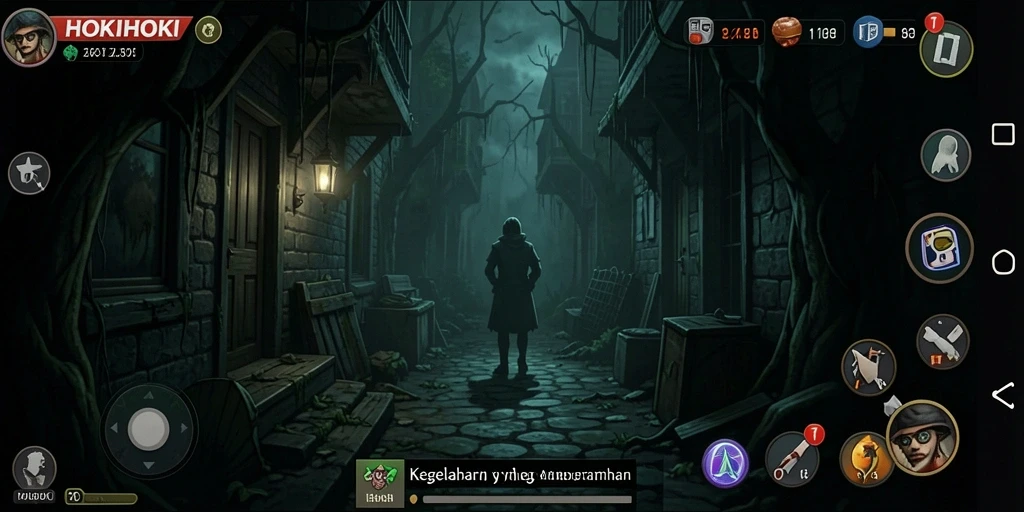 Gameplay menyeramkan HOKIHOKI yang menegangkan dan penuh kejutan.