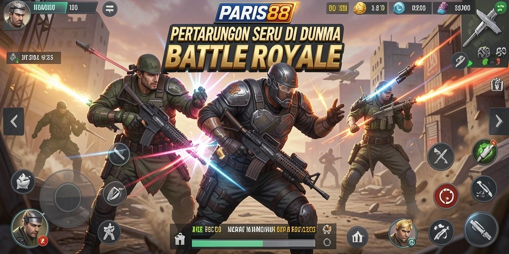 Gameplay seru dan menegangkan di PARIS88.