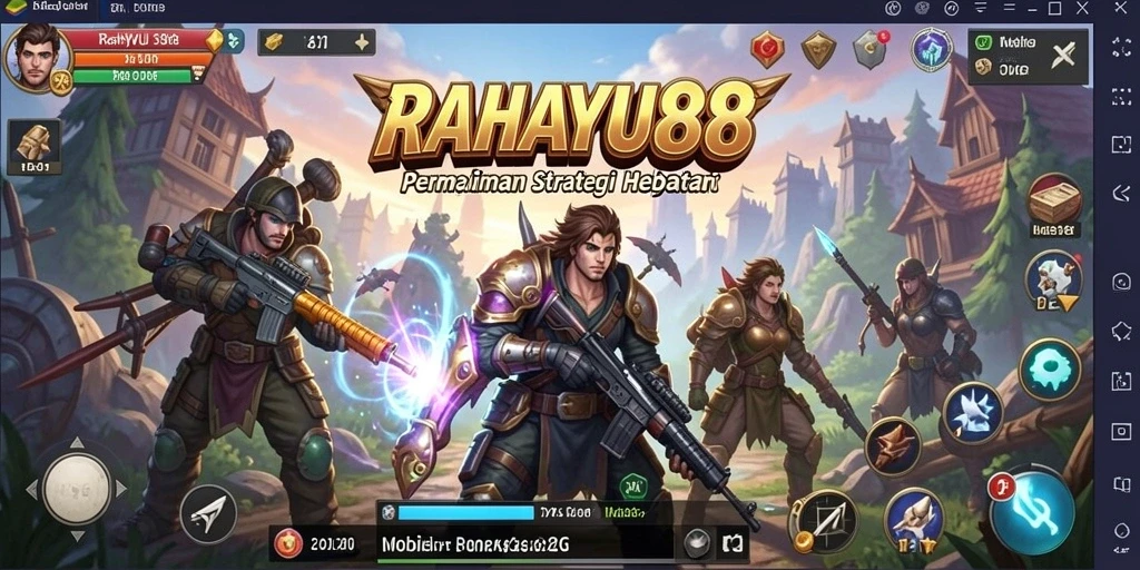 Tampilan gameplay strategi menarik di RAHAYU88.