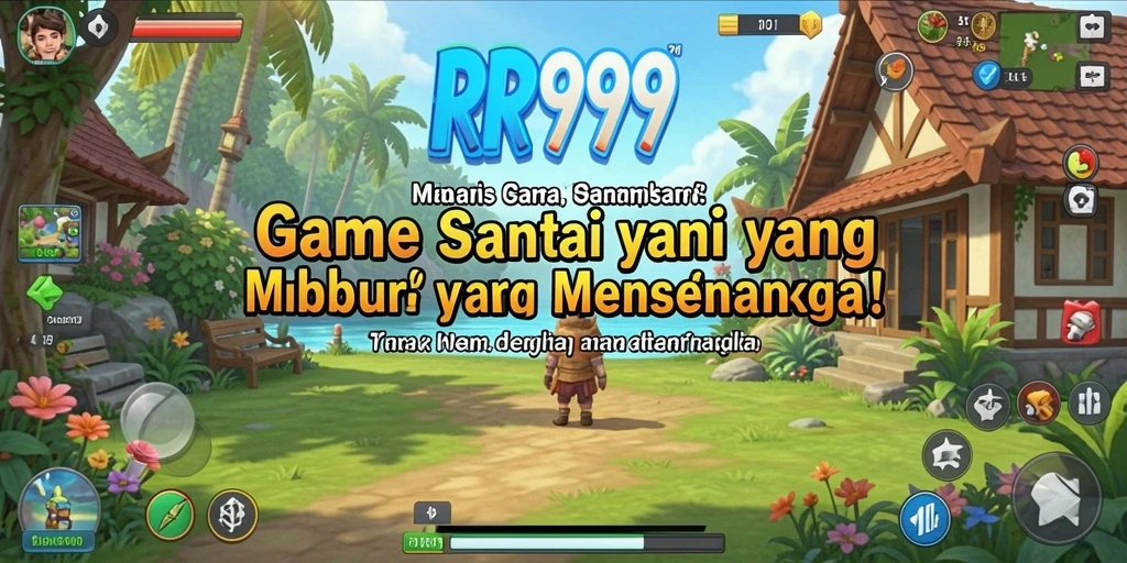 Gameplay RR999 yang menyenangkan dan penuh warna.